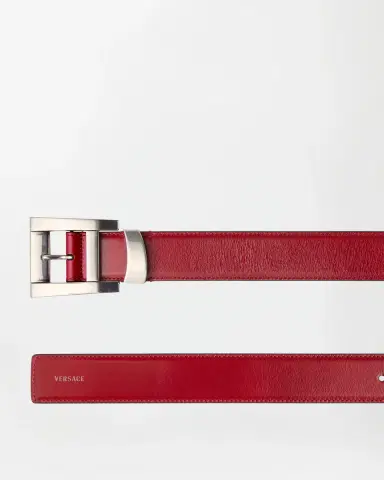 Versace Leather Belt 4 cm | Thumbnail 2