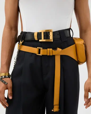 Versace Leather Belt 4 cm | Thumbnail 2 Versace Leather Belt 4 cm | Thumbnail 2