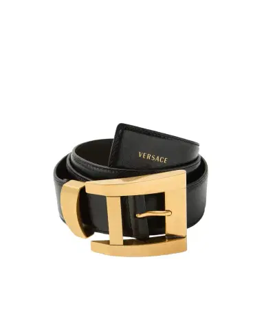 Versace Leather Belt 4 cm | Thumbnail 1 Versace Leather Belt 4 cm | Thumbnail 1