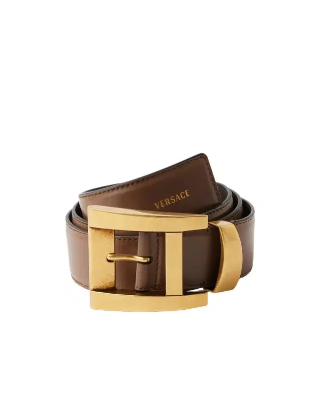 Versace Leather Belt 4 cm