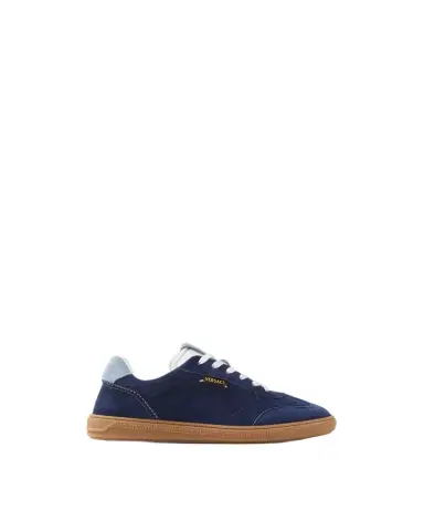 Versace Greca Court Suede Sneakers | Thumbnail 1 Versace Greca Court Suede Sneakers | Thumbnail 1