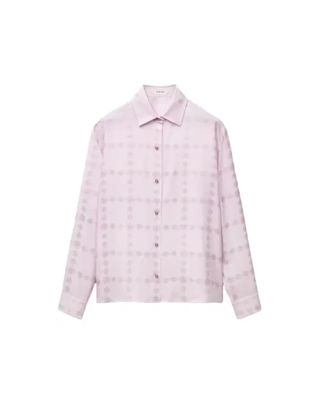 Versace Jacquard Silk Crêpe Satin Shirt