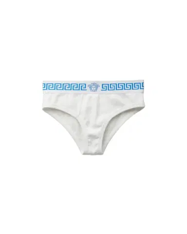 Versace Ribbed Cotton-Jersey Briefs | Thumbnail 1 Versace Ribbed Cotton-Jersey Briefs | Thumbnail 1