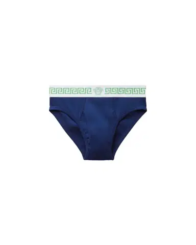 Versace Ribbed Cotton-Jersey Briefs | Thumbnail 1