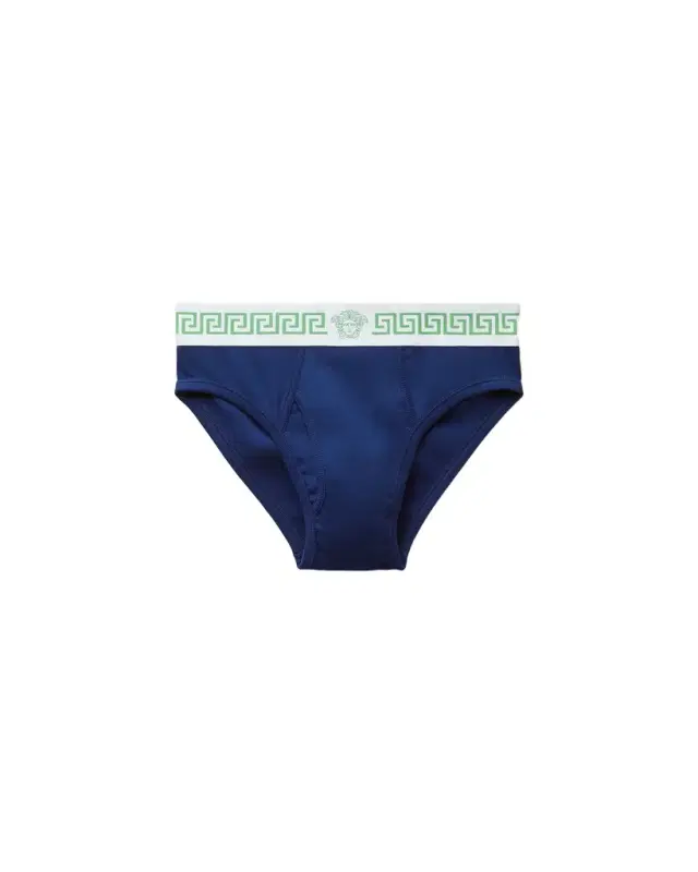 Versace Ribbed Cotton-Jersey Briefs