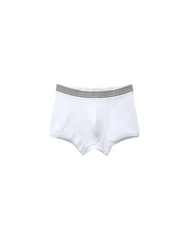 Versace Ribbed Cotton-Jersey Trunks