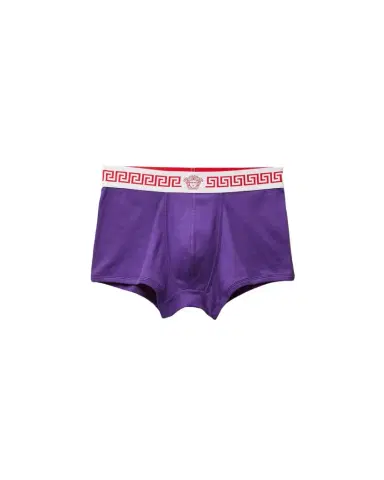 Versace Ribbed Cotton-Jersey Trunks | Thumbnail 1