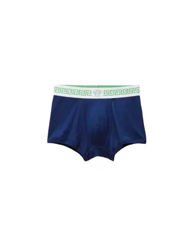Versace Ribbed Cotton-Jersey Trunks | Thumbnail 1