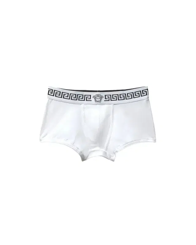 Versace Cotton-Jersey Trunks
