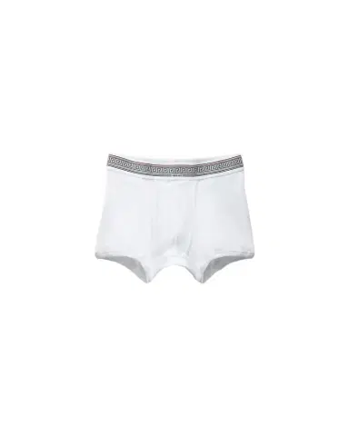 Versace Ribbed Cotton-Jersey Trunks | Thumbnail 1 Versace Ribbed Cotton-Jersey Trunks | Thumbnail 1