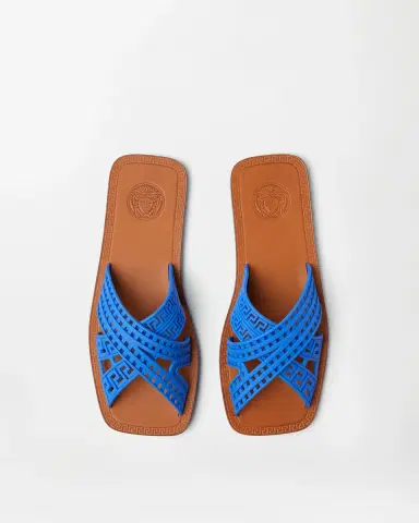 Versace Cancun Rubber Sandals | Thumbnail 2