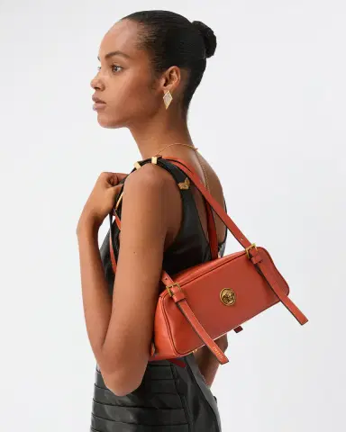 Versace Emblème Nappa Bowling Bag | Thumbnail 2