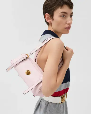 Versace Emblème Nappa Bowling Bag | Thumbnail 2