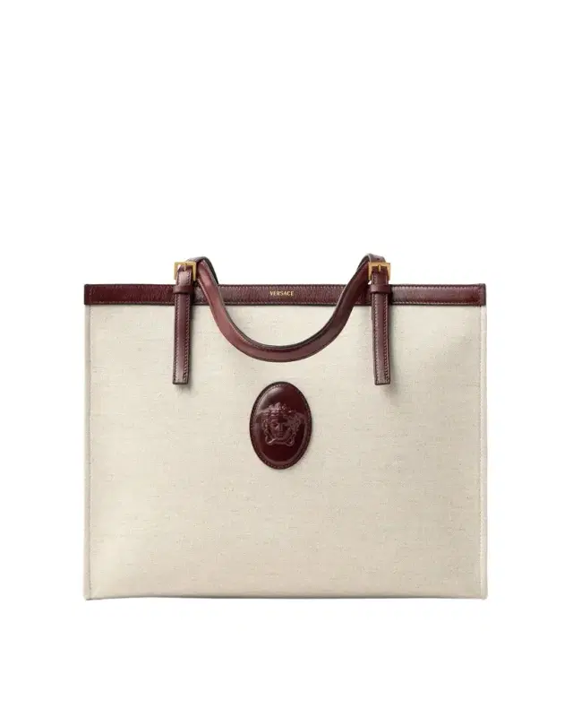 Versace Rivière Large Canvas Tote