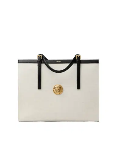 Versace Rivière Large Canvas Tote | Thumbnail 1 Versace Rivière Large Canvas Tote | Thumbnail 1
