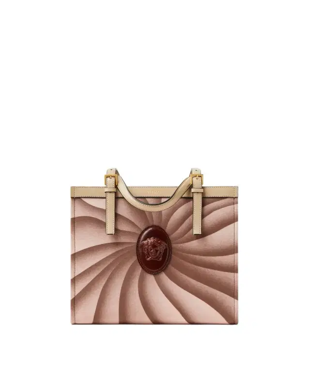 Versace Rivière Printed Canvas Tote