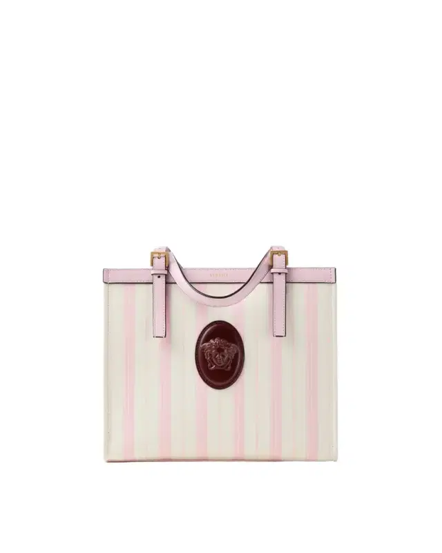 Versace Rivière Printed Canvas Tote
