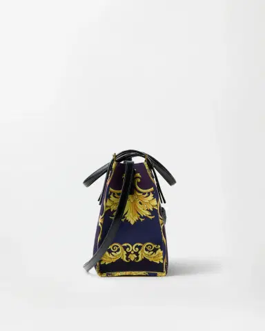 Versace Rivière Printed Canvas Tote | Thumbnail 2 Versace Rivière Printed Canvas Tote | Thumbnail 2