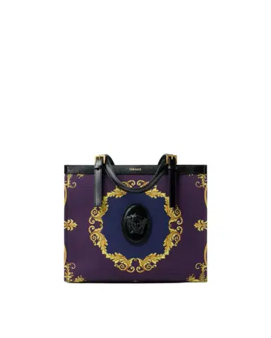 Versace Rivière Printed Canvas Tote | Thumbnail 1 Versace Rivière Printed Canvas Tote | Thumbnail 1