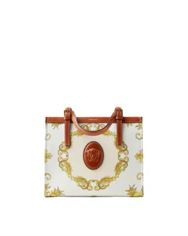 Versace Rivière Printed Canvas Tote | Thumbnail 1 Versace Rivière Printed Canvas Tote | Thumbnail 1
