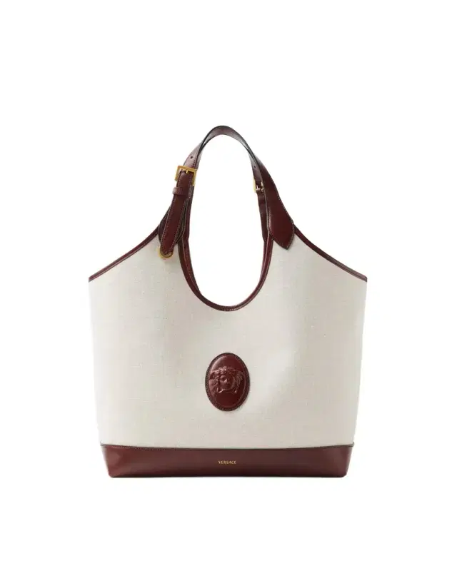Versace Rivière Large Canvas Tote