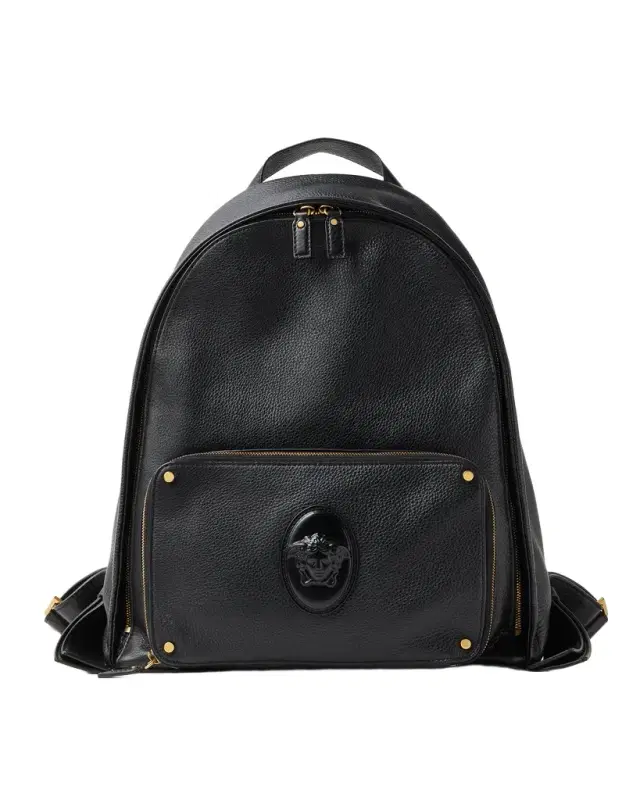 Versace Lou Leather Backpack