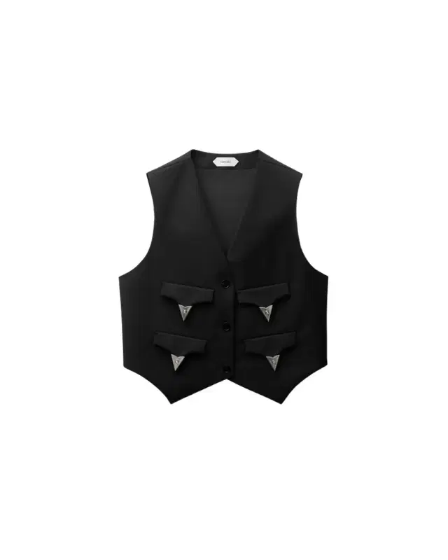Versace Wool-Mohair Vest
