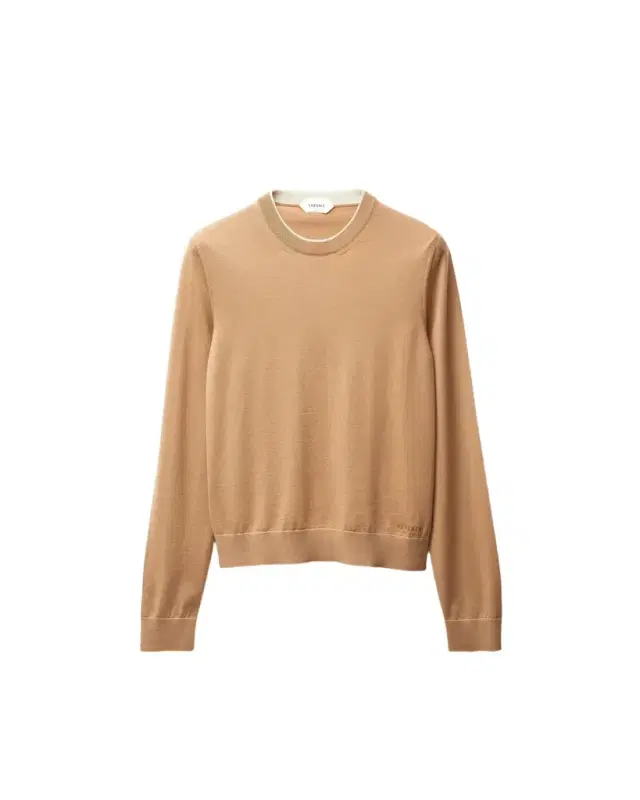 Versace Embroidered Wool Knit Sweater