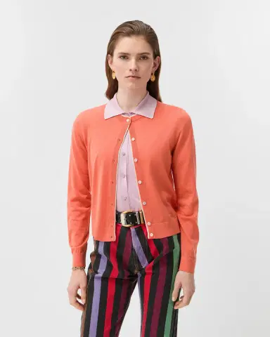 Versace Embroidered Wool Knit Cardigan | Thumbnail 2 Versace Embroidered Wool Knit Cardigan | Thumbnail 2