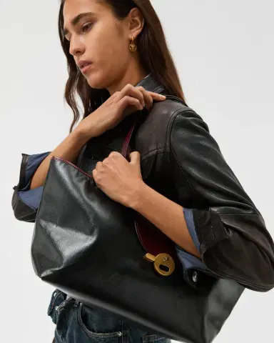 Versace Vivian Small Coated Canvas Tote | Thumbnail 2 Versace Vivian Small Coated Canvas Tote | Thumbnail 2