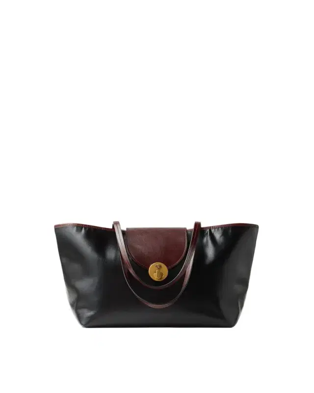 Versace Vivian Small Coated Canvas Tote