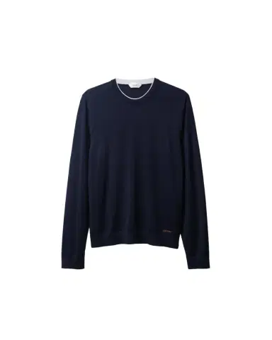 Versace Embroidered Wool Knit Crewneck Sweater | Thumbnail 1 Versace Embroidered Wool Knit Crewneck Sweater | Thumbnail 1