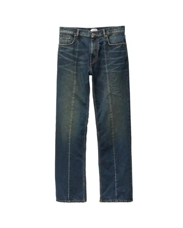Versace Distressed Straight Jeans