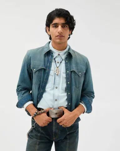 Versace Denim Shirt | Thumbnail 2 Versace Denim Shirt | Thumbnail 2