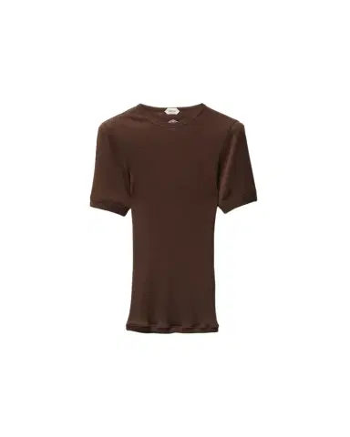 Versace Embroidered Wool Ribbed Knit T-Shirt | Thumbnail 1