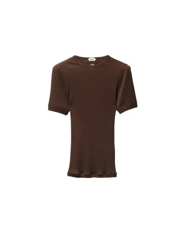 Versace Embroidered Wool Ribbed Knit T-Shirt