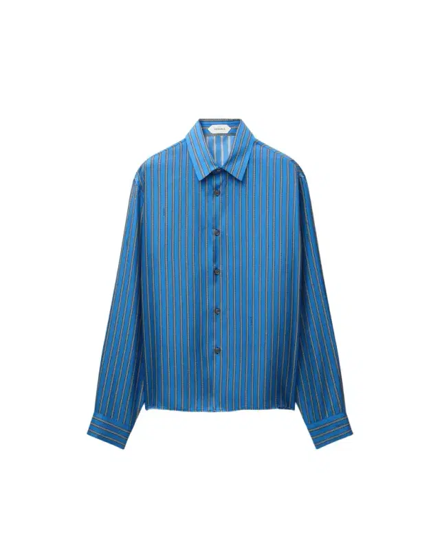 Versace Printed Silk Twill Regular Shirt