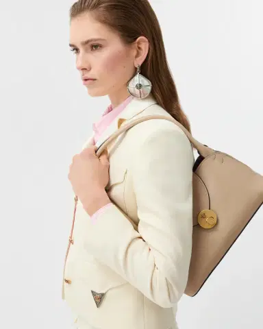 Versace Vivian Small Leather East/West Shoulder Bag | Thumbnail 2 Versace Vivian Small Leather East/West Shoulder Bag | Thumbnail 2