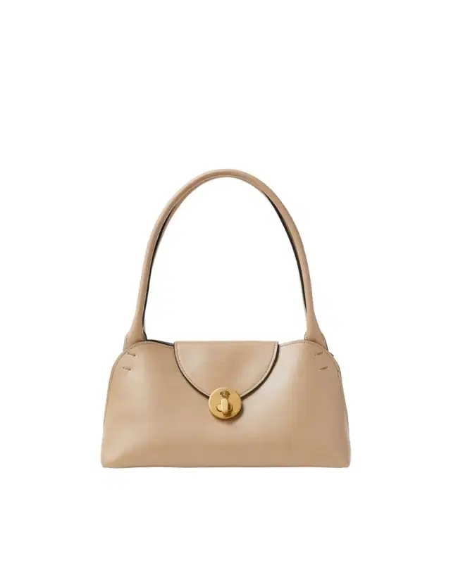 Versace Vivian Small Leather East/West Shoulder Bag