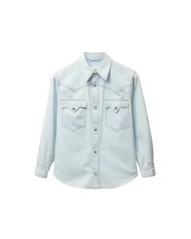Versace Denim Chambray Shirt | Thumbnail 1 Versace Denim Chambray Shirt | Thumbnail 1