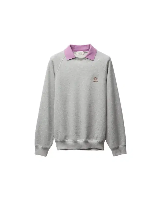Versace Embroidered Cotton-Jersey Sweatshirt