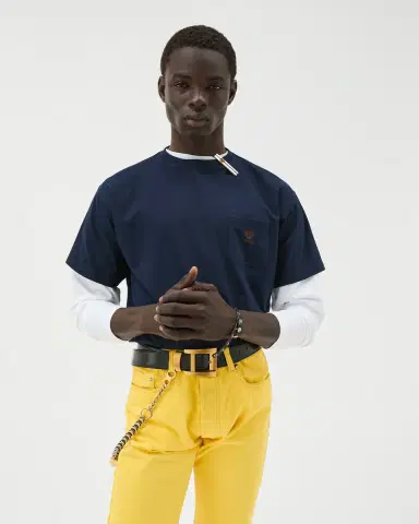 Versace Embroidered Cotton-Jersey T-Shirt | Thumbnail 2