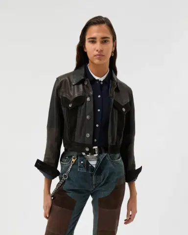 Versace Leather Slim Blouson | Thumbnail 2 Versace Leather Slim Blouson | Thumbnail 2