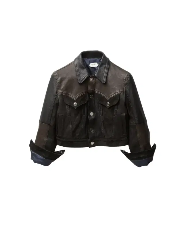 Versace Leather Slim Blouson