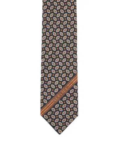 Versace Printed Jacquard Silk Tie | Thumbnail 1