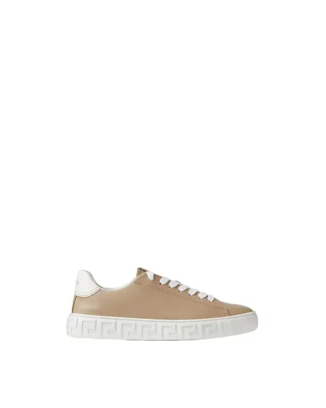 Versace Greca Leather Sneakers