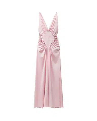 Versace Viscose-Jersey Draped Gown | Thumbnail 1