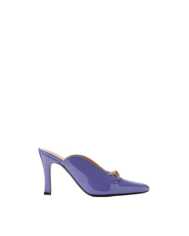 Versace Marisa Patent Mules 90 mm