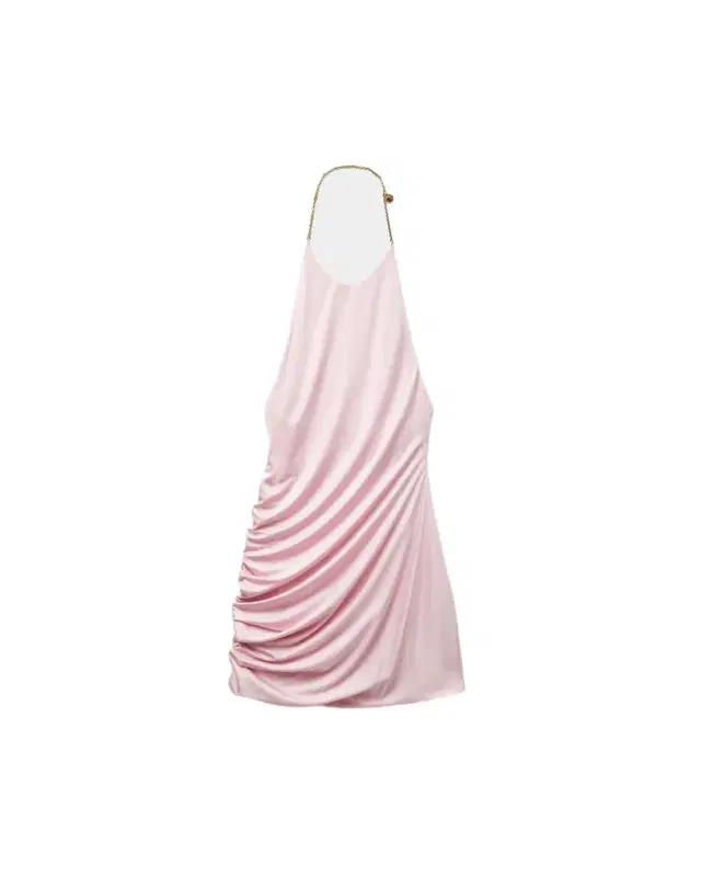Versace Viscose-Jersey Draped Mini Dress