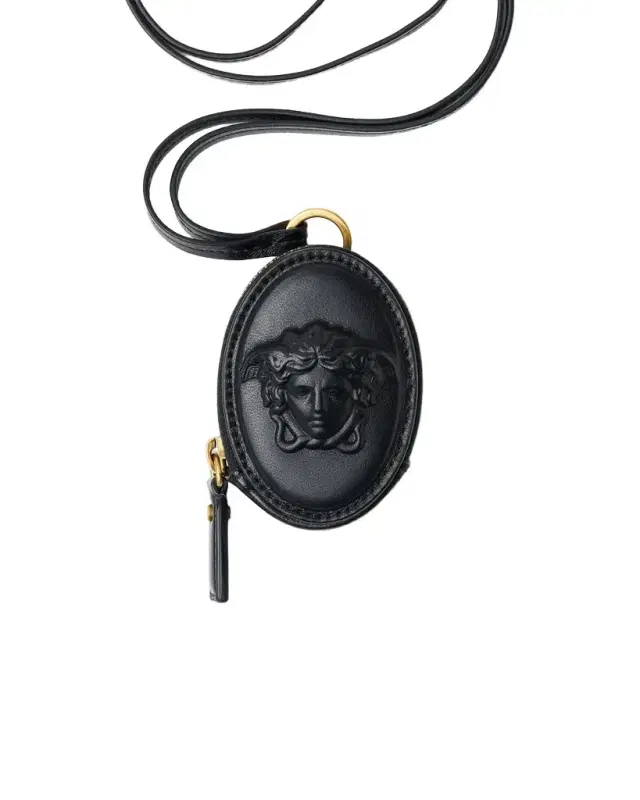 Versace Lou Nappa Coin Purse